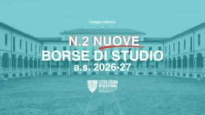Collegio Villoresi - nuove borse di studio liceo steam monza 2026 27